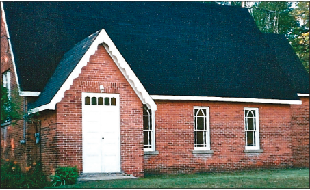 St. John's Anglican Church, front, view from left