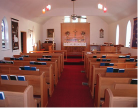 St. Peter's Anglican Church (Callander, Ont.), interior