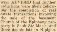 "Synod Executive Meeting Report," The Algoma Anglican 11, no. 10 (1967): 4A.