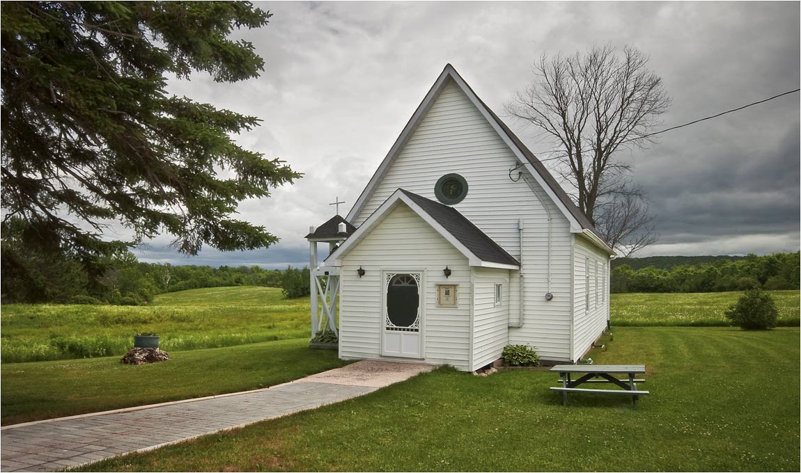 St. Alban's Anglican Church, Restoule, front view